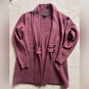 AB Studio Cardigan - Plum - Large
